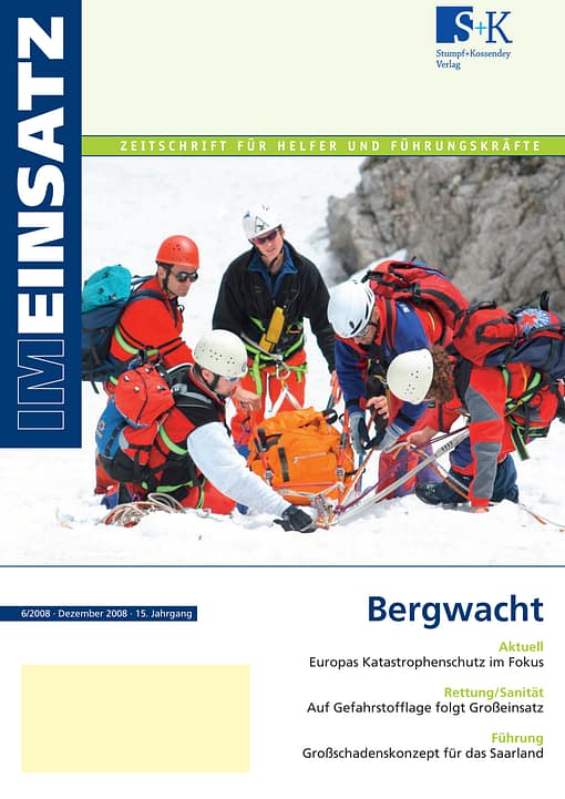 IM EINSATZ 06/2008 - Bergwacht