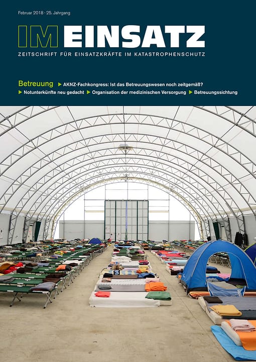 IM EINSATZ 01/2018 - Betreuung