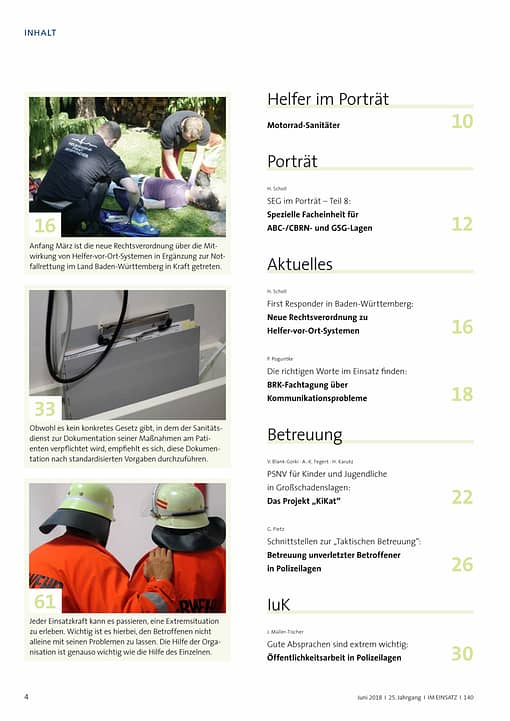 IM EINSATZ 03/2018 - Polizeilagen
