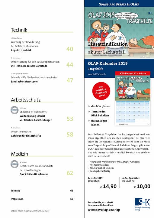 IM EINSATZ 05/2018 - Unwetterlagen