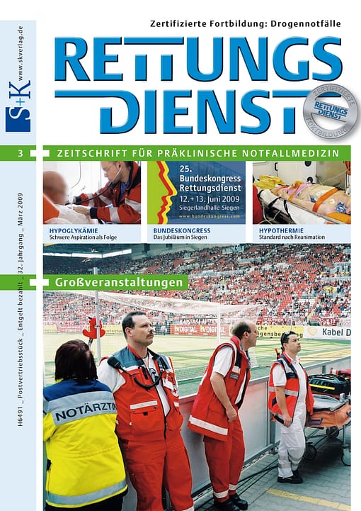 RETTUNGSDIENST 03/2009
