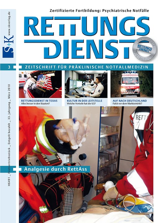 RETTUNGSDIENST 03/2010