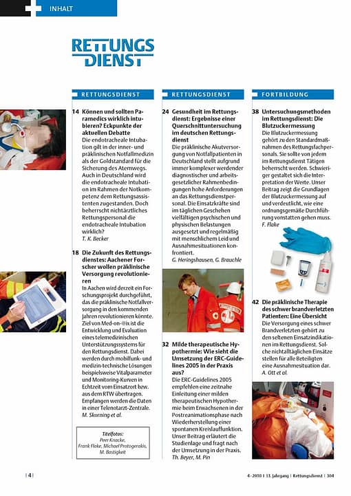 RETTUNGSDIENST 04/2010
