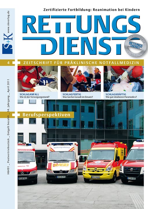 RETTUNGSDIENST 04/2011