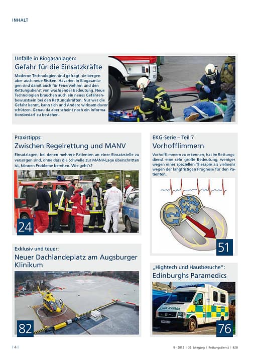 RETTUNGSDIENST 09/2012