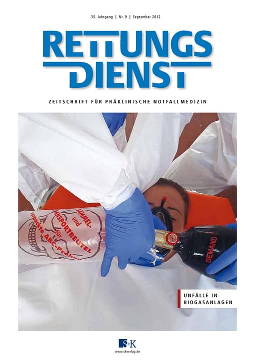 RETTUNGSDIENST 09/2012