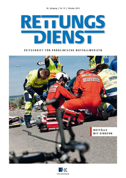 RETTUNGSDIENST 10/2013