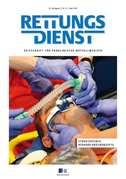 RETTUNGSDIENST 05/2014