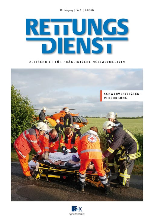 RETTUNGSDIENST 07/2014