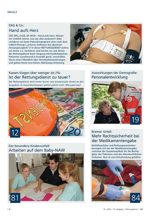 RETTUNGSDIENST 10/2014
