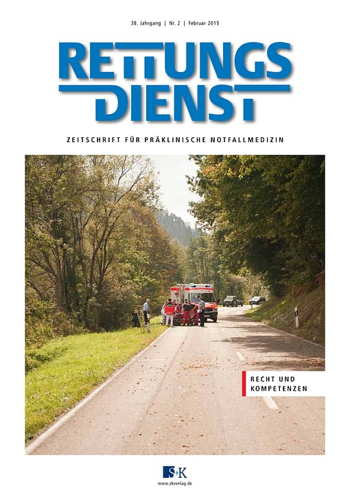 RETTUNGSDIENST 02/2015