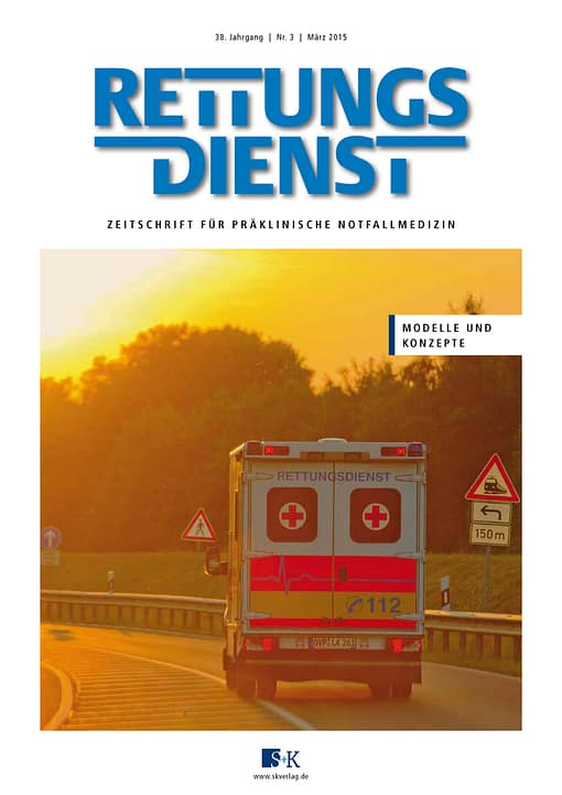 RETTUNGSDIENST 03/2015