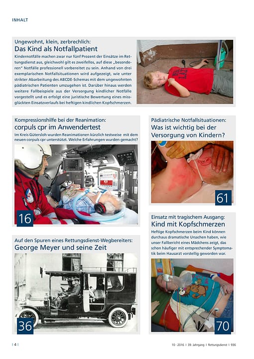 RETTUNGSDIENST 10/2016