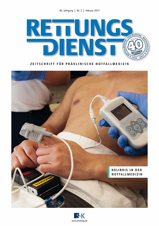 Rettungsdienst 2/2017 - Kolibris in der Notfallmedizin