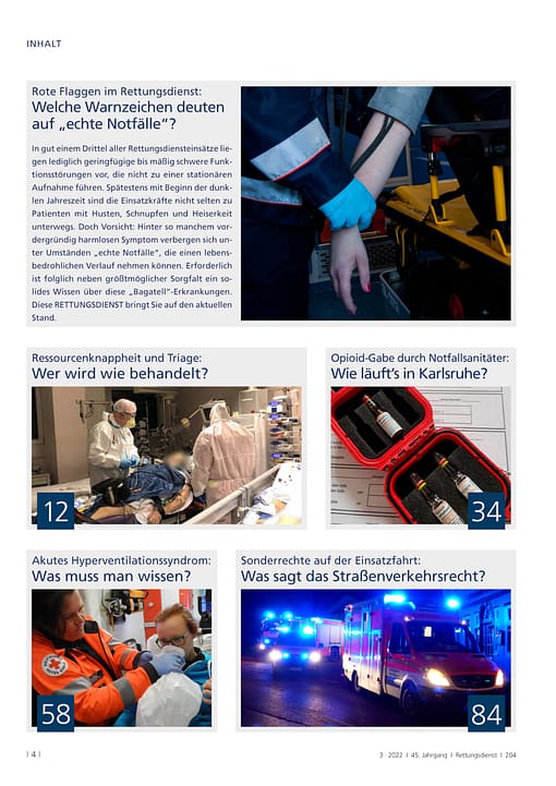 RETTUNGSDIENST 3/2022 (e-Journal)
