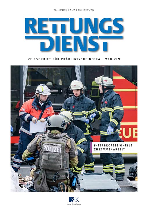 RETTUNGSDIENST 9/2022 (e-Journal)