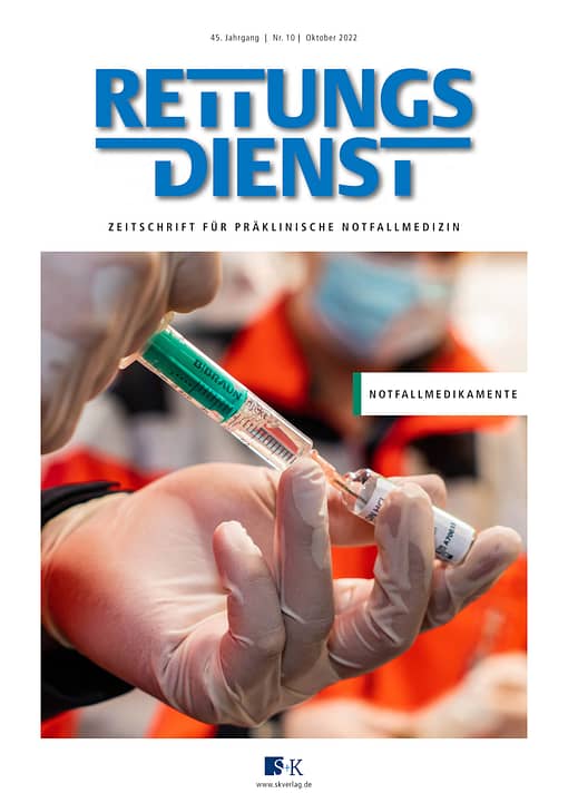 RETTUNGSDIENST 10/2022 (e-Journal)