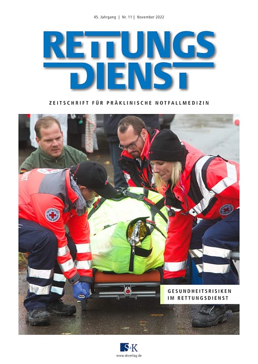 RETTUNGSDIENST 11/2022 (e-Journal)