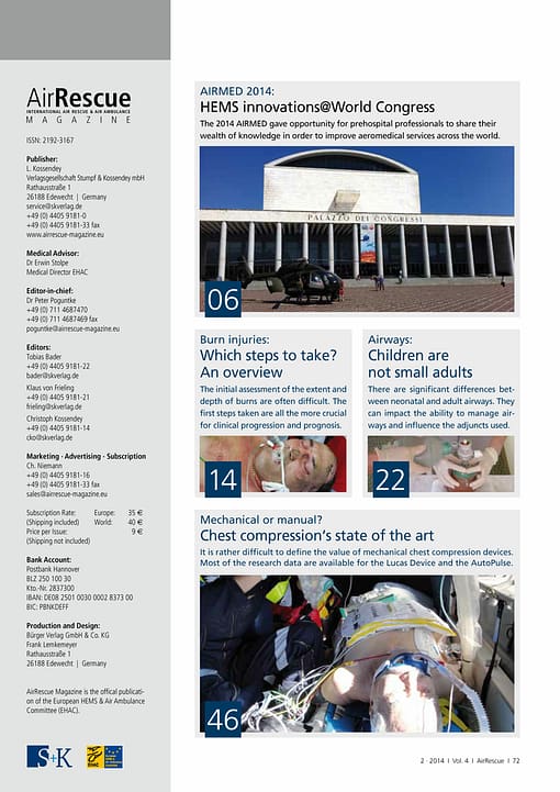 AirRescue Magazine - MEDICAL CARE 2