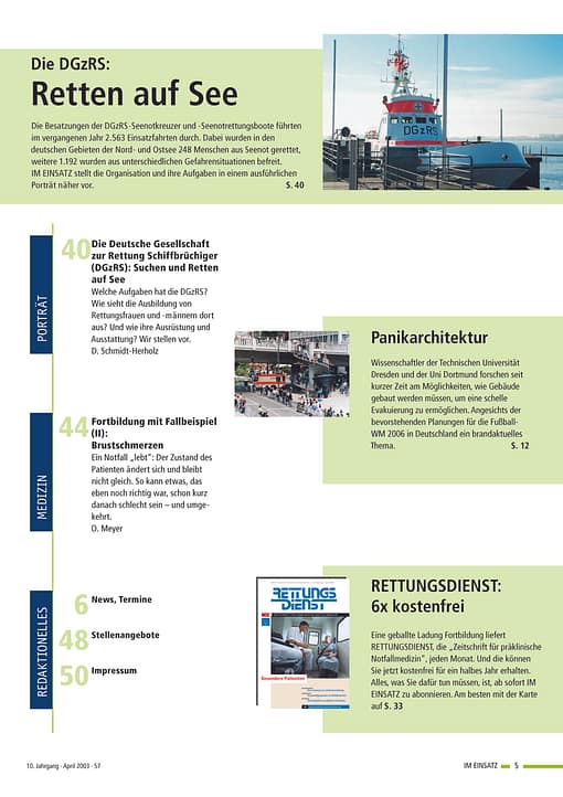 IM EINSATZ 02/2003