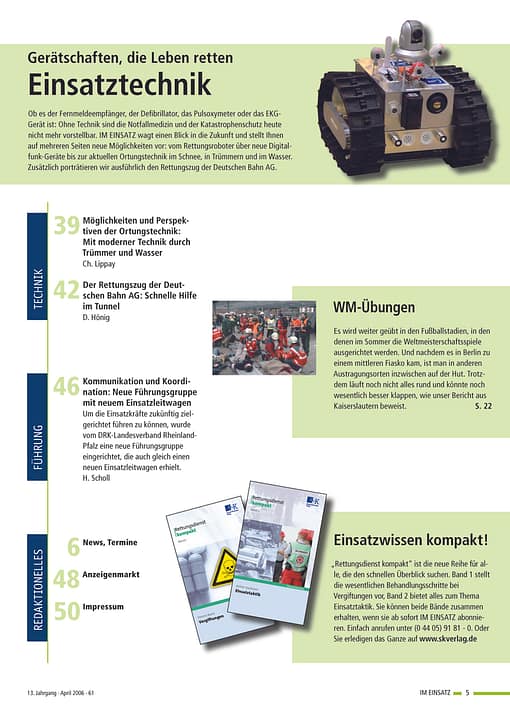 IM EINSATZ 02/2006 - Vogelgrippe