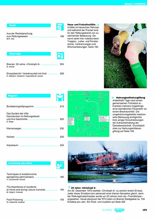 RETTUNGSDIENST 03/1994