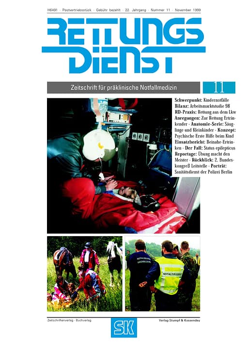 RETTUNGSDIENST 11/1999