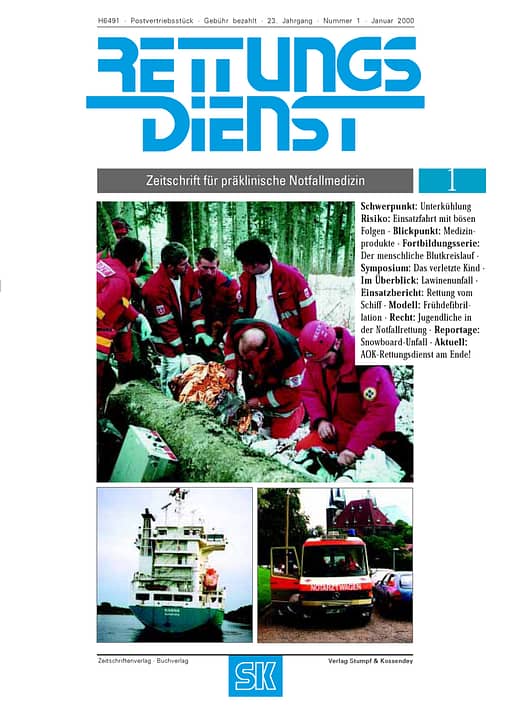 RETTUNGSDIENST 01/2000