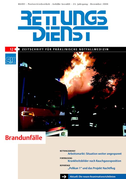 RETTUNGSDIENST 12/2000