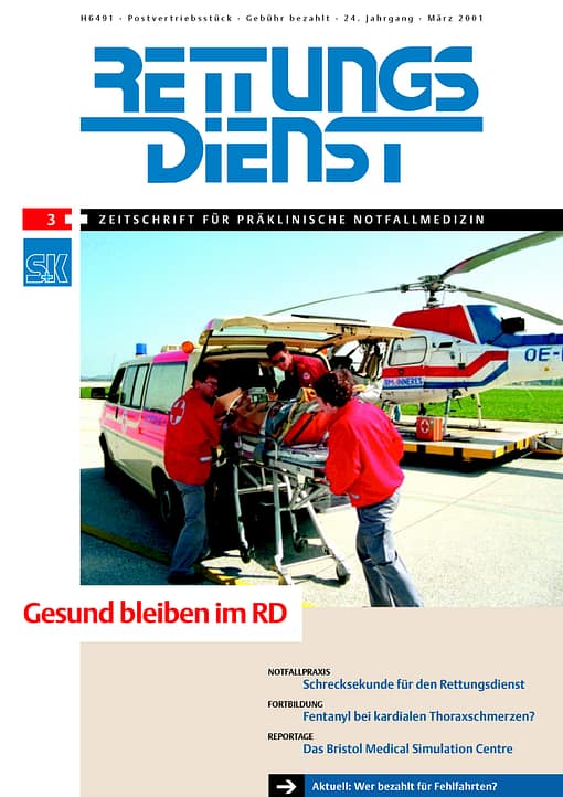 RETTUNGSDIENST 03/2001