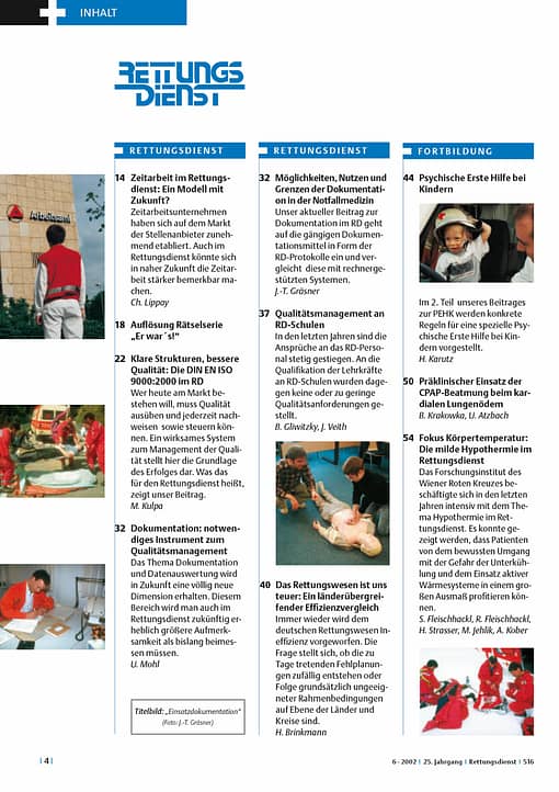 RETTUNGSDIENST 06/2002