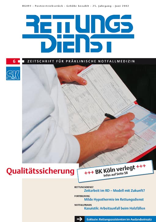 RETTUNGSDIENST 06/2002