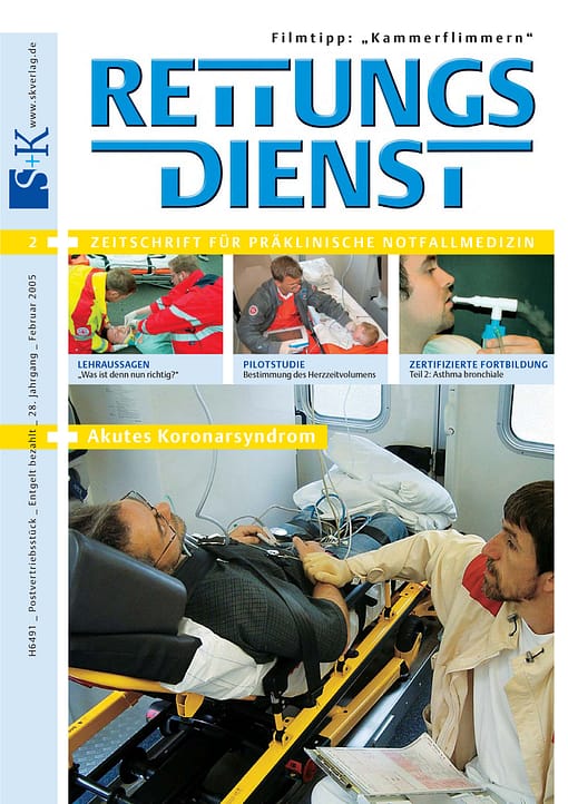 RETTUNGSDIENST 02/2005