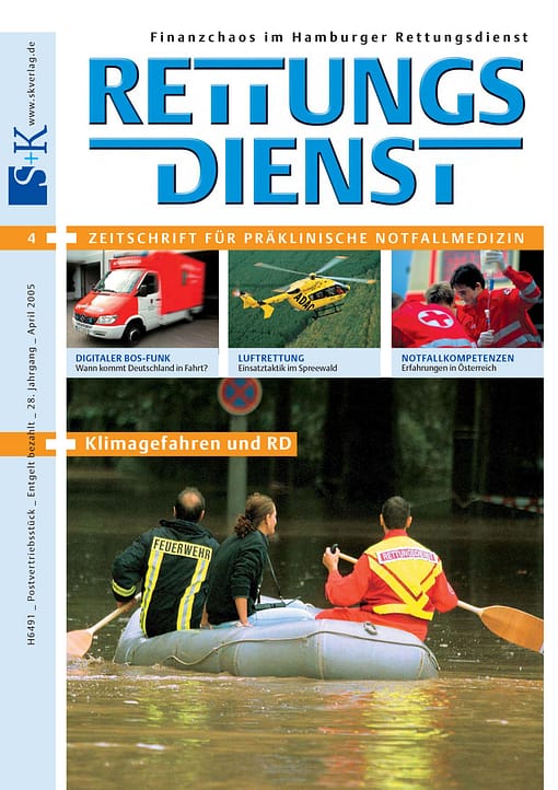 RETTUNGSDIENST 04/2005