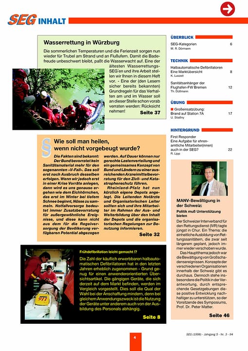 SEG MAGAZIN 04/1998