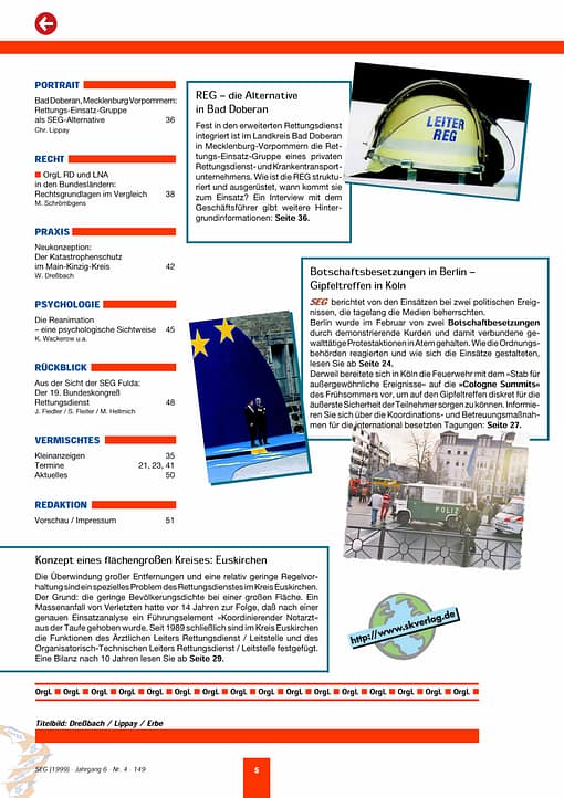 SEG MAGAZIN 04/1999