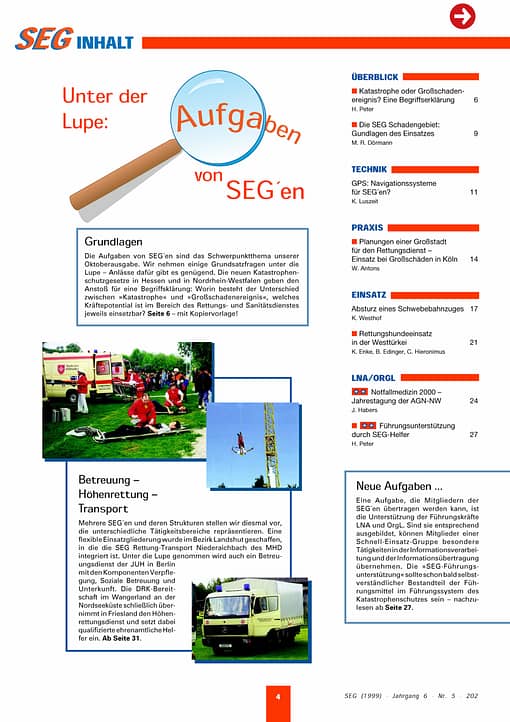 SEG MAGAZIN 05/1999