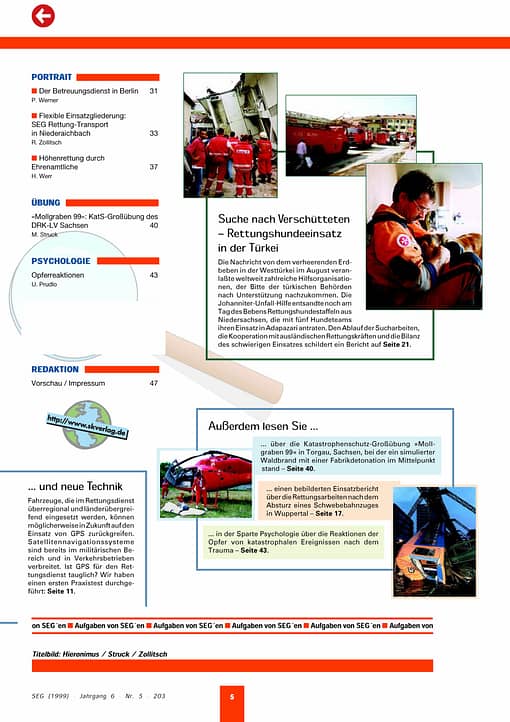 SEG MAGAZIN 05/1999