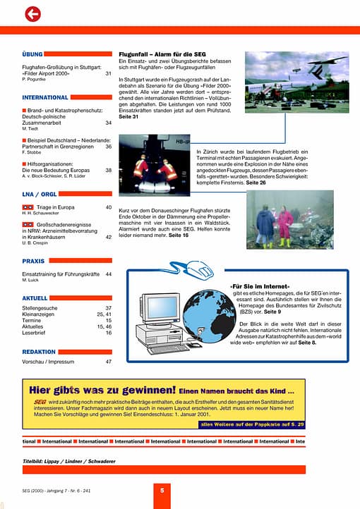 SEG MAGAZIN 06/2000
