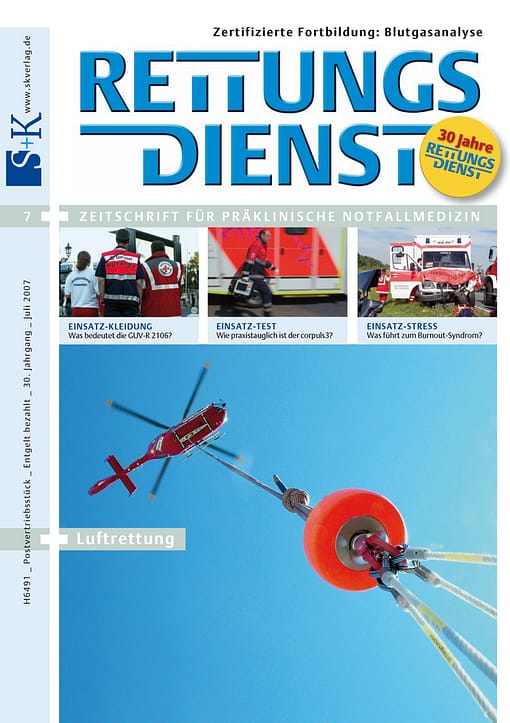 RETTUNGSDIENST 07/2007