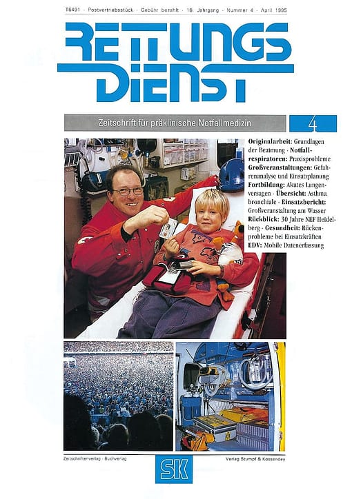 RETTUNGSDIENST 04/1995