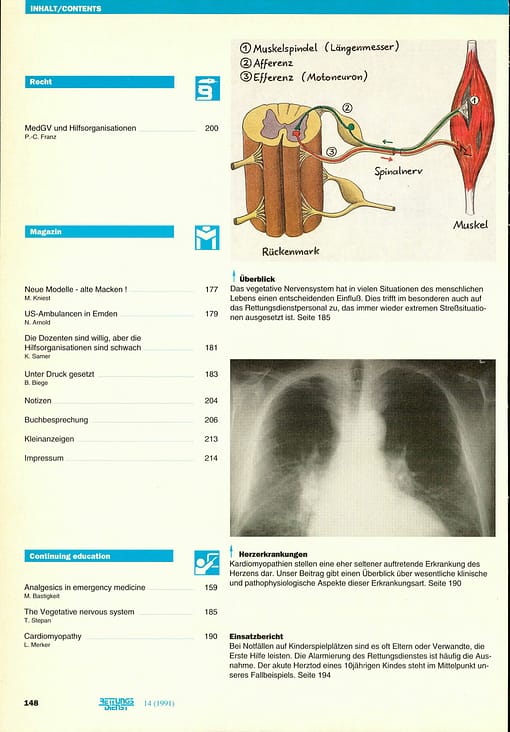 RETTUNGSDIENST 03/1992