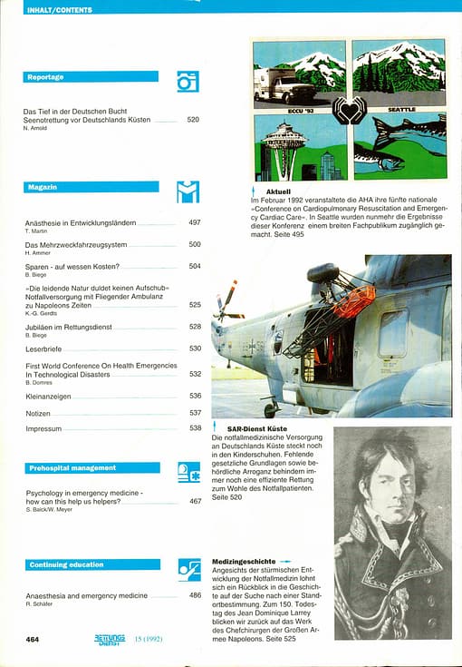 RETTUNGSDIENST 07/1992