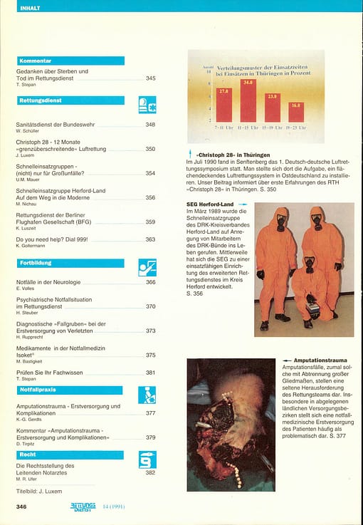 RETTUNGSDIENST 06/1991