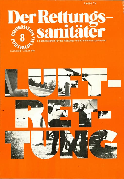 Der Rettungssanitäter 08/1980