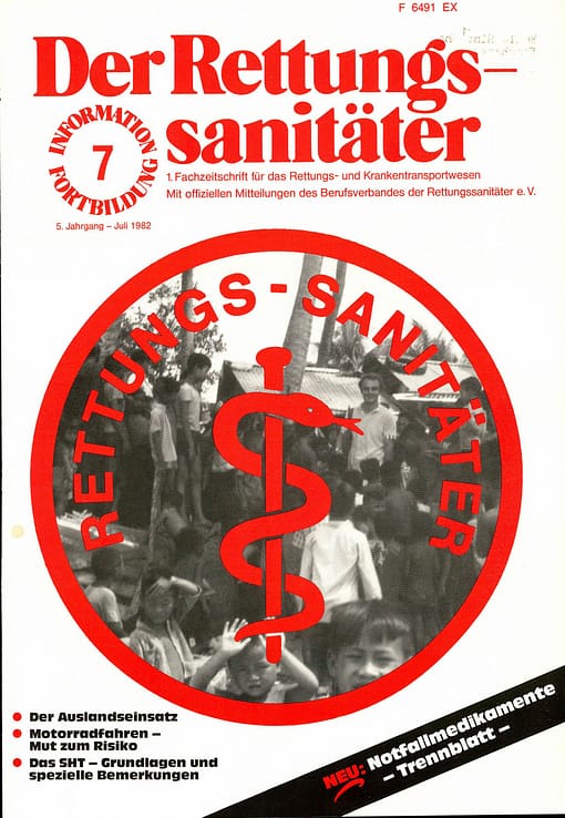 Der Rettungssanitäter 07/1982