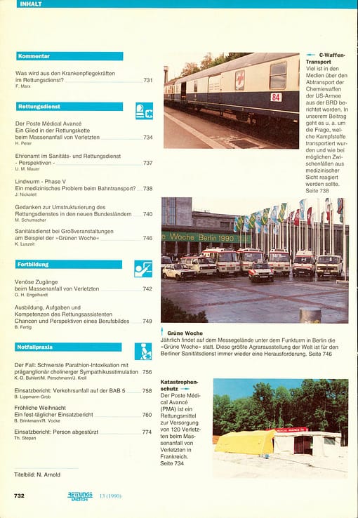 RETTUNGSDIENST 12/1990