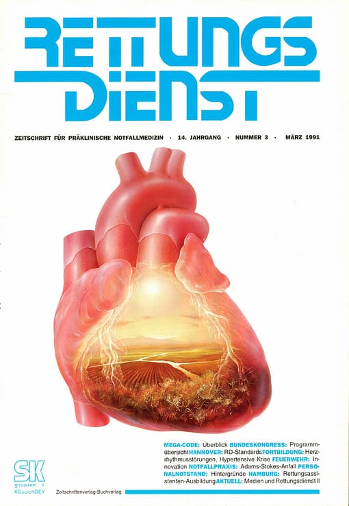 RETTUNGSDIENST 03/1991