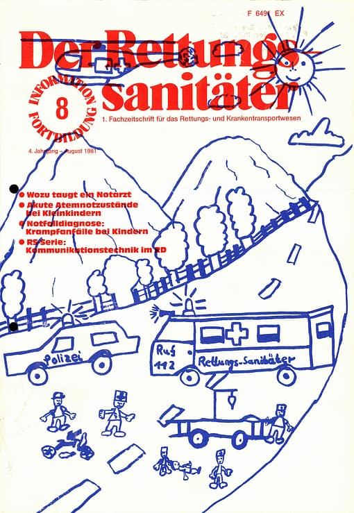 Der Rettungssanitäter 08/1981
