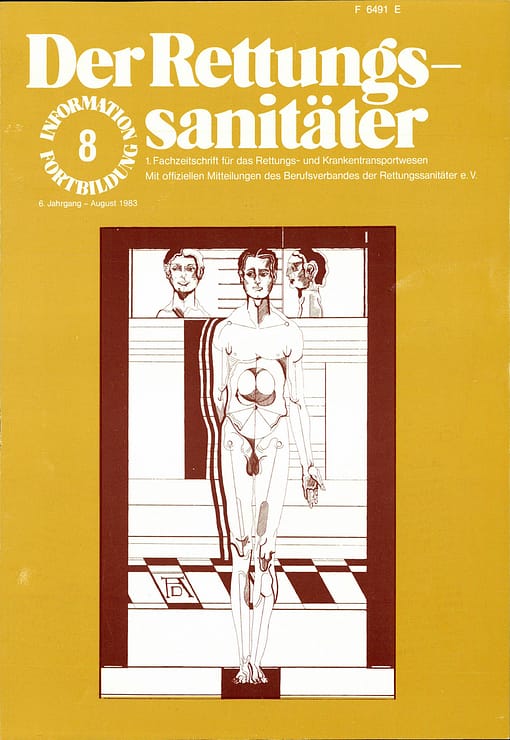 Der Rettungssanitäter 08/1983